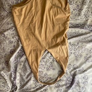 Nude American apparel body suit